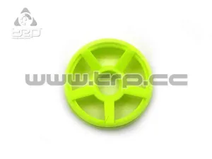 PN Racing MiniZ 2wd (F+0) 5 Rays Fluor Yellow Wheel - Imagen 1