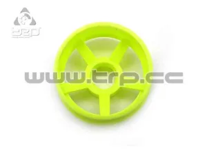 Roue PN Racing MiniZ 2wd (R+0) 5 Rayons Jaune Fluor - Image 1