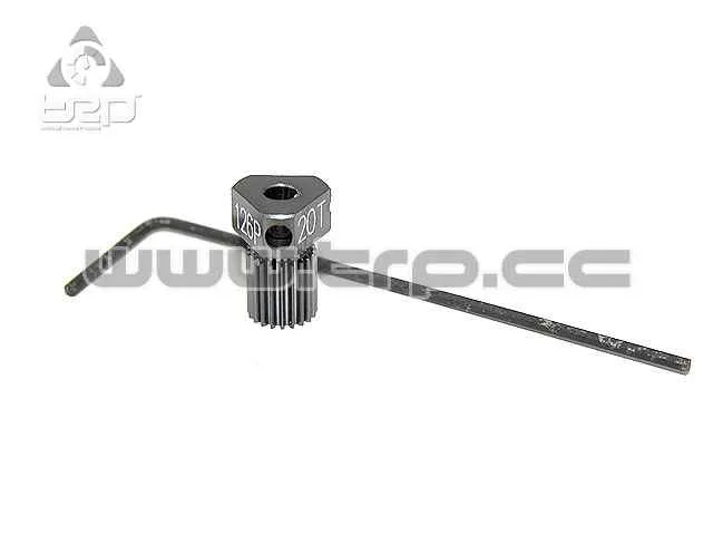 Aluminum Pinion for MiniZ Pitch 126 20T