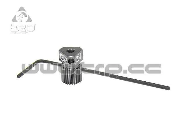 Aluminum Pinion for MiniZ Pitch 126 25T