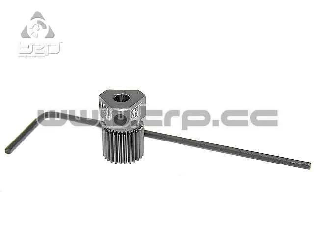 Aluminum Pinion for MiniZ Pitch 126 26T