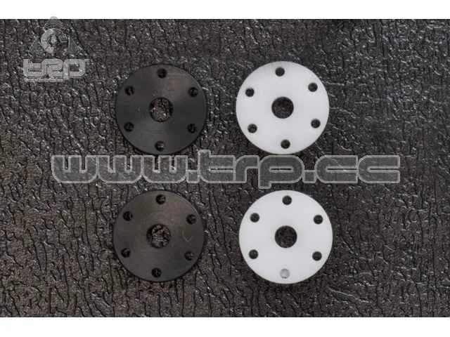Tresrey MACHINED SHOCK PISTON SET (1.2mm-6holes/1.3mm-6holes/2pc
