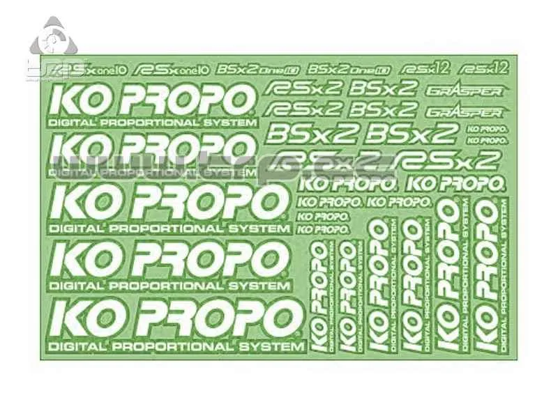 KOPROPO Decal pre-cut green
