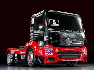 TAMIYA Truck MERCEDES-BENZ ACTROS MP4 MB MOTORSPORT TT-01 TYPE-E 4X4 - Image 2
