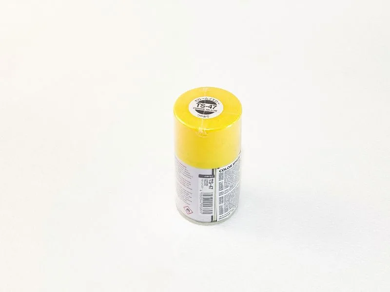 Peinture plastique jaune chrome Tamiya TS-47