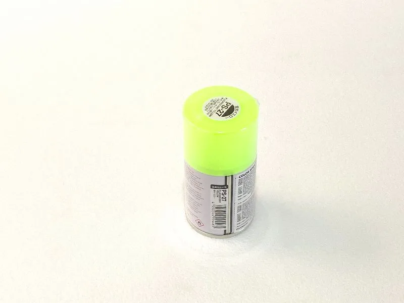 Tamiya PS-27 Paint for Polycarbonate in Fluorescent Yellow color