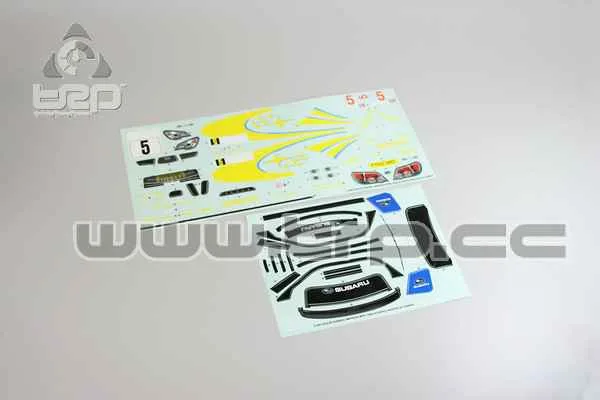 Kyosho Subaru Impreza WRC 2006 Adhesives