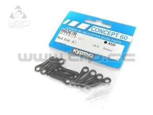 Kyosho Concept 60 Rotules (2.3mm) Rod End (L) - Image 1