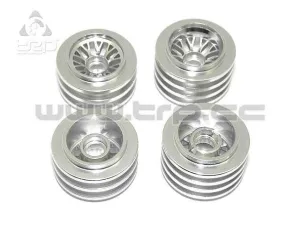 Kyosho MiniZ Aluminum Wheel BBS Silver - Image 2