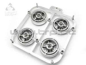 Kyosho MiniZ Overland Jantes Plastique Land Cruiser (4u) - Image 2