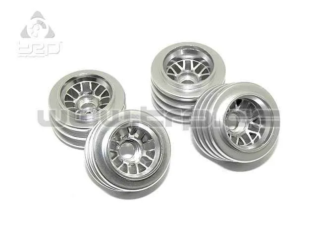 Kyosho MiniZ F1 Aluminum Wheel Set BBS Silver