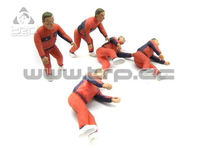 Kyosho Fortune 612 Oracle BMW Racing Figure Set