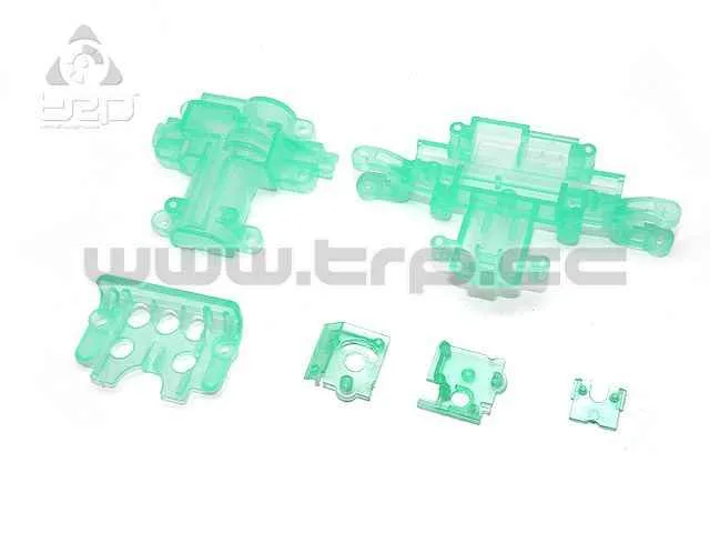 Kyosho MiniZ Monster Skeleton Servo Case Set Clear Green