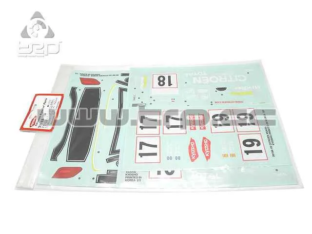 Kyosho Decal Set (Citroen Xsara)