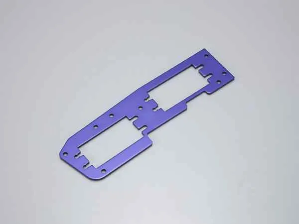 Kyosho Inferno GT Radioplatte blau Aluminium