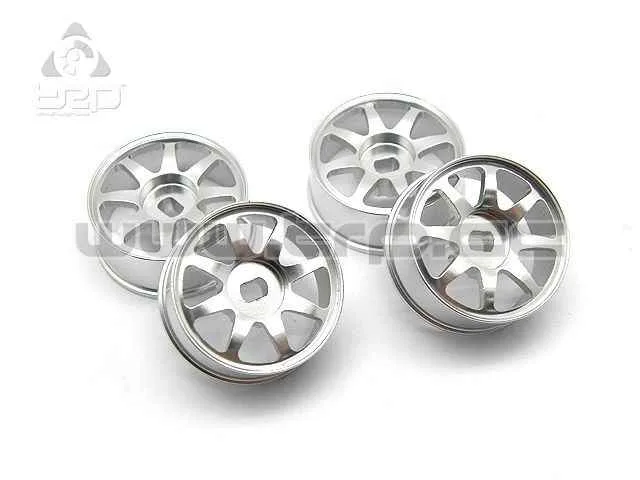 Kyosho MiniZ 8-Speichen Alu-Felgen, schmal (4 Stück)