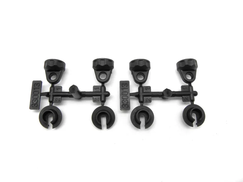 Team Durango DEX410v3 Shock Cap & Spring Bucket Set (4pcs)