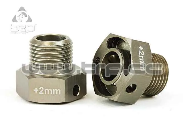 Team Durango DEX408 WHEEL ADAPTOR +2mm (2pcs) (DNX408v2/DNX408T)