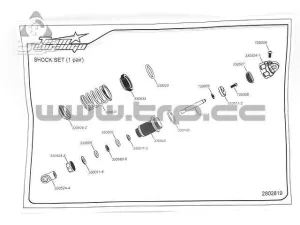 team durango detc410 shock set 1 pair - Image 5