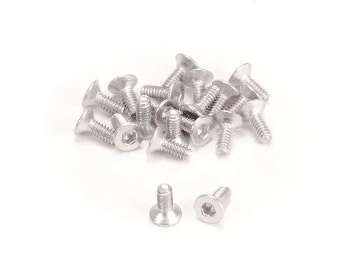 PN Racing Countersunk stainless steel screws M2x5 Allen (20 units)