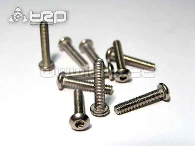 M3x16 Steel Screws (10 units) Hex Button for MiniZ