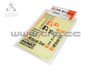 PN Racing Stickers for MiniZ - Image 1