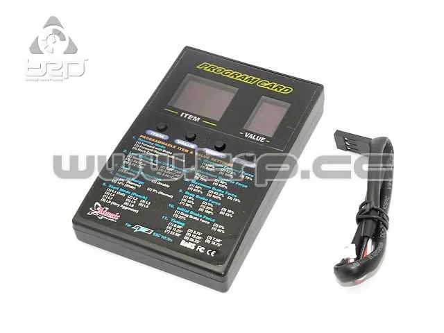 Atomic AMZ ESC Setting Program Card