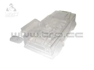 Axial SCX10 Dingo Truck Body 0.40 Uncut (Clear) Body - Image 2