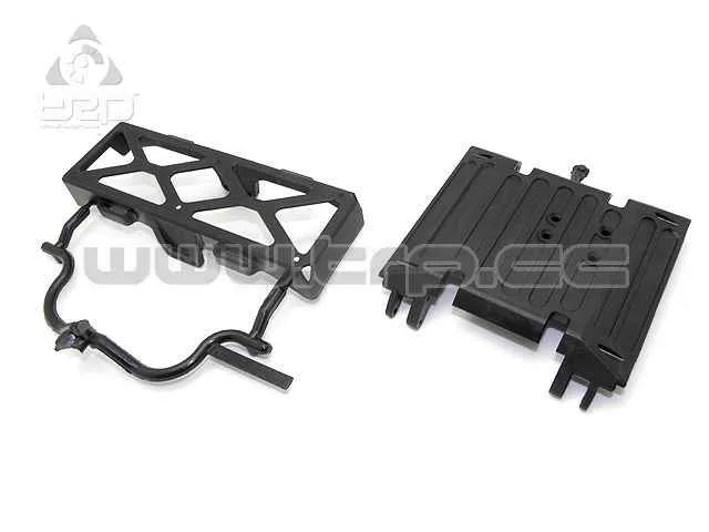 Axial Wraith Tube Frame Skid Plate/Battery Tray