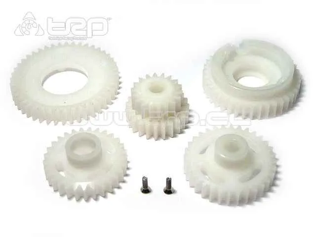 DELRIN CENTER GEAR BOX TEETH SET - 5PCS(29TD,32TD,23TD