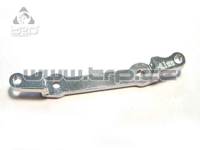 GPM Aluminium Rear Bar Toe Out -01 for MiniZ AWD 4x4 (Silver)