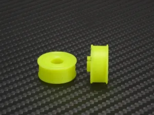 PN Racing Rims 8.5 X 20mm F2 MiniZ 2wd CNC YELLOW Flanged - Image 1