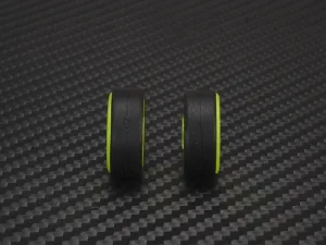 PN Racing Rims 8.5 X 20mm F2 MiniZ 2wd CNC YELLOW Flanged - Image 4