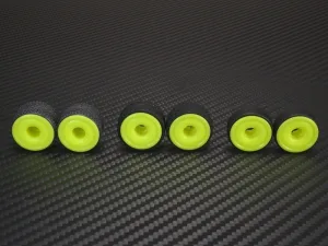PN Racing 11 x 20mm R1 MiniZ 2WD CNC Gelbe Flanschfelgen - Bild 3