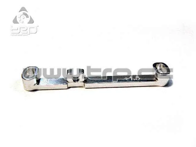Steering bar (Narrow) Toe-in +1.5 Silver MiniZ MR03