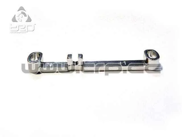 Steering bar (Narrow) Toe-in +1.0 Silver MiniZ MR03