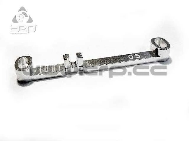 Steering bar (Narrow) Toe-Out -0.5 Silver MiniZ MR03