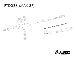 TC Internal Needle for Airbrush Pistole PTD023 - Image 1