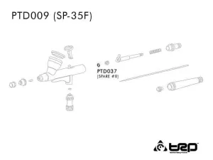 O-Ring for Neddle Guide for Airbrush SP-35F and MAX-3F - Image 1