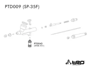 Air Valve O-Ring + Air Valve for Airbrush - Image 3