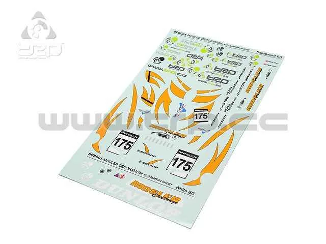 TRPscale water decals Mosler Challenge n175 Martin Short