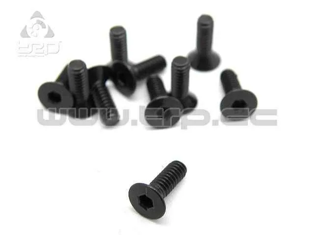 TRP M2x6 Countersunk Steel Hex Screw (10pcs)