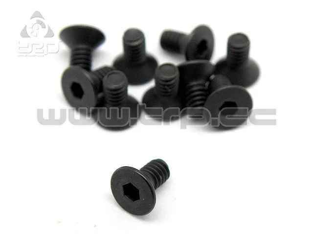 TRP M2x4 Countersunk Steel Hex 1.5 screw (10pcs)