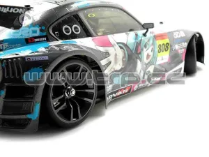 drift tire rim for 1 10 scale cars offset 3 camber 0 - Image 1