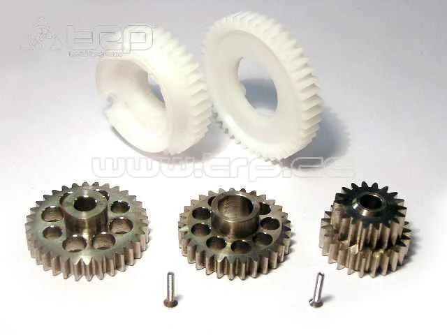 TITANIUM CENTRE GEAR BOX TEETH SET - 5PCS (SAV, SAX)
