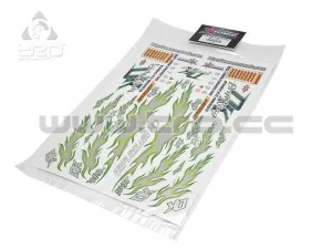Drift Sticker for 1/10 scale (green) - Imagen 1