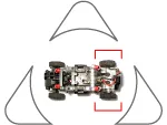 MiniZ Overland Rear Axle