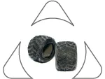 MiniZ Monster Tires