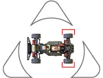 MiniZ Buggy Rear Axle