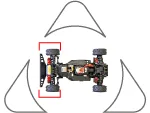 MiniZ Buggy Front Axle